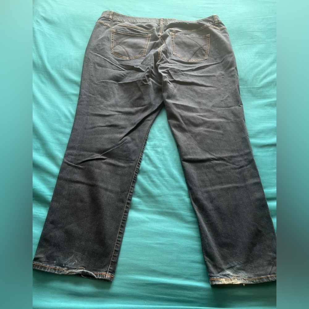 Lane Bryant Size 28 - T3 Straight Leg Jeans - Picture 12 of 16